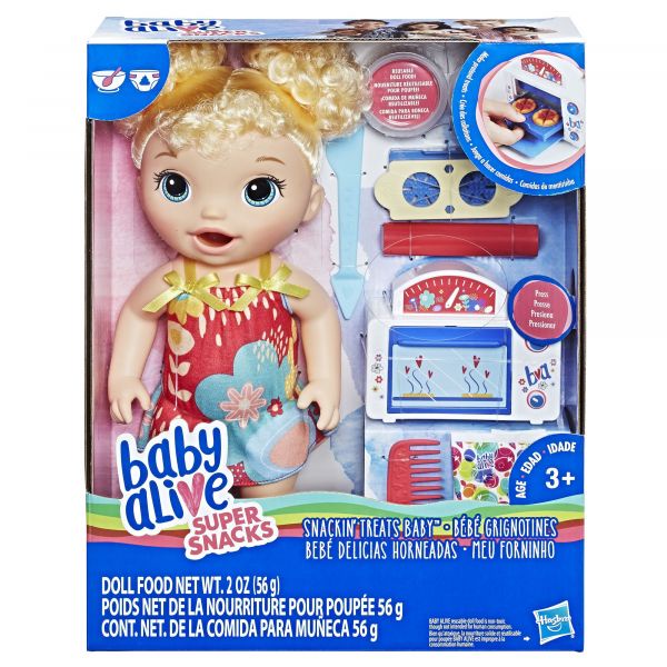 Búp bê Baby ALive - Bé Emma ăn bánh nướng - thương hiệu đồ chơi cao cấp từ Mỹ - Toynjoy