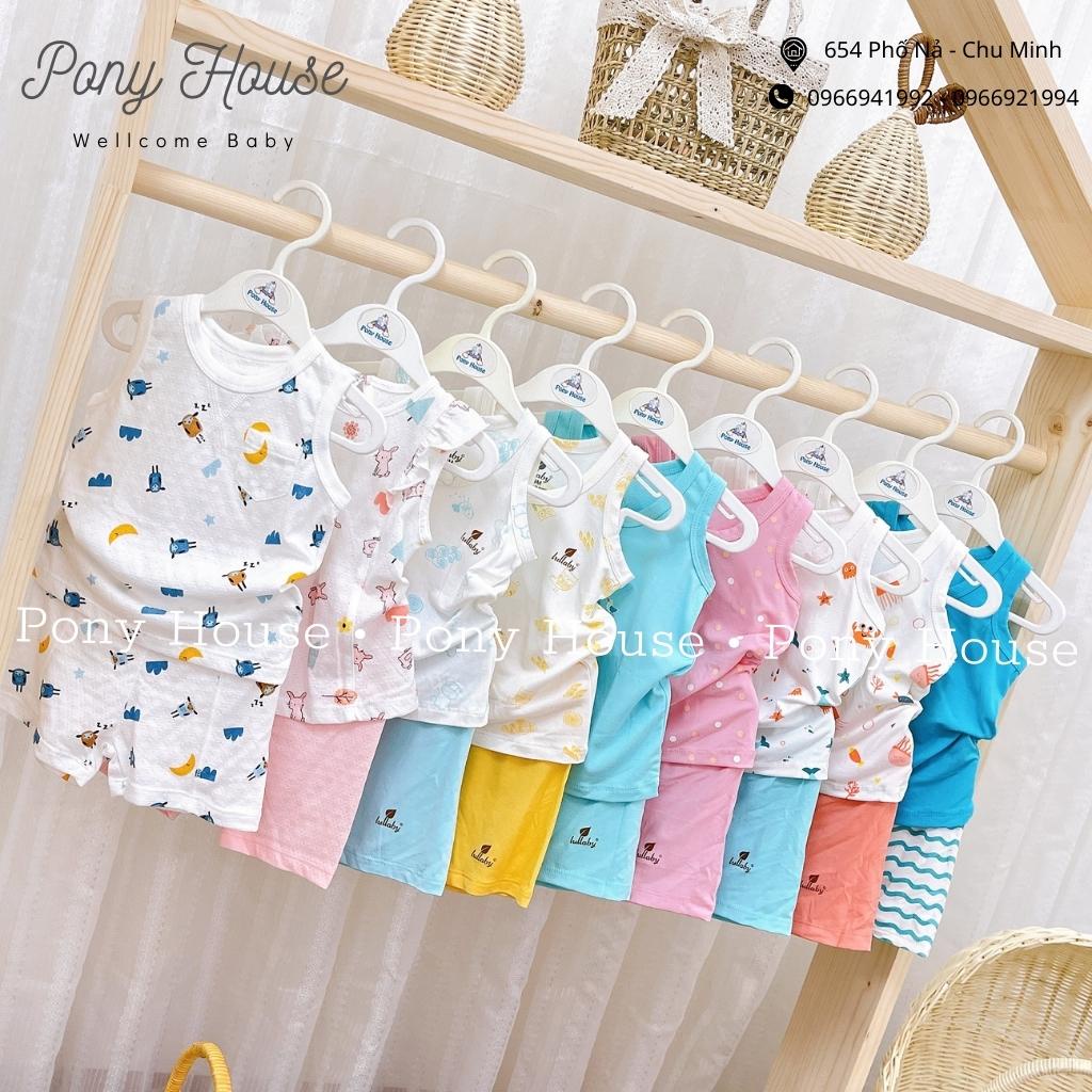 Bộ Ba Lỗ Lullaby Đủ Mẫu - Bộ Quần Áo 3 Lỗ Bé Trai - Bé Gái Chất Liệu Petit, Cotton Thồn Hơi (Size Từ 3-6M đến 2-3Y)