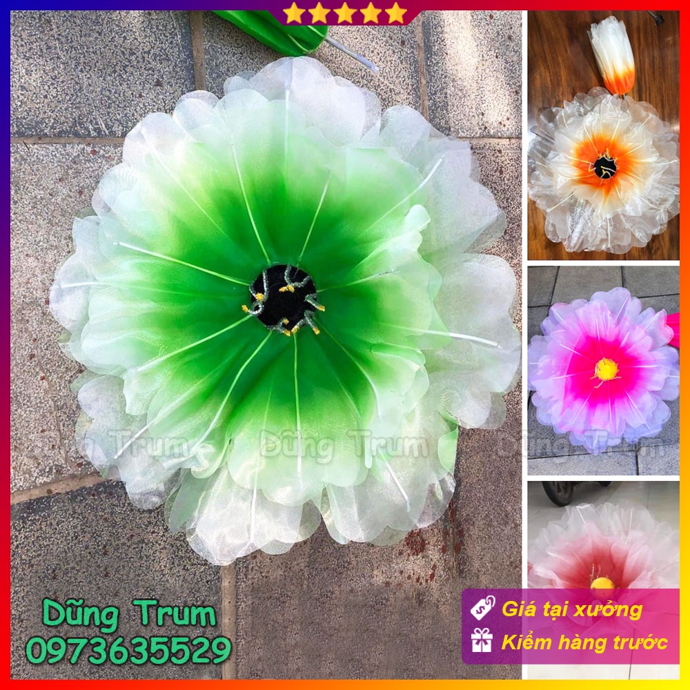Hoa phù dung múa biểu diễn siêu đẹp, hoa múa phù dung kích thước 60cm