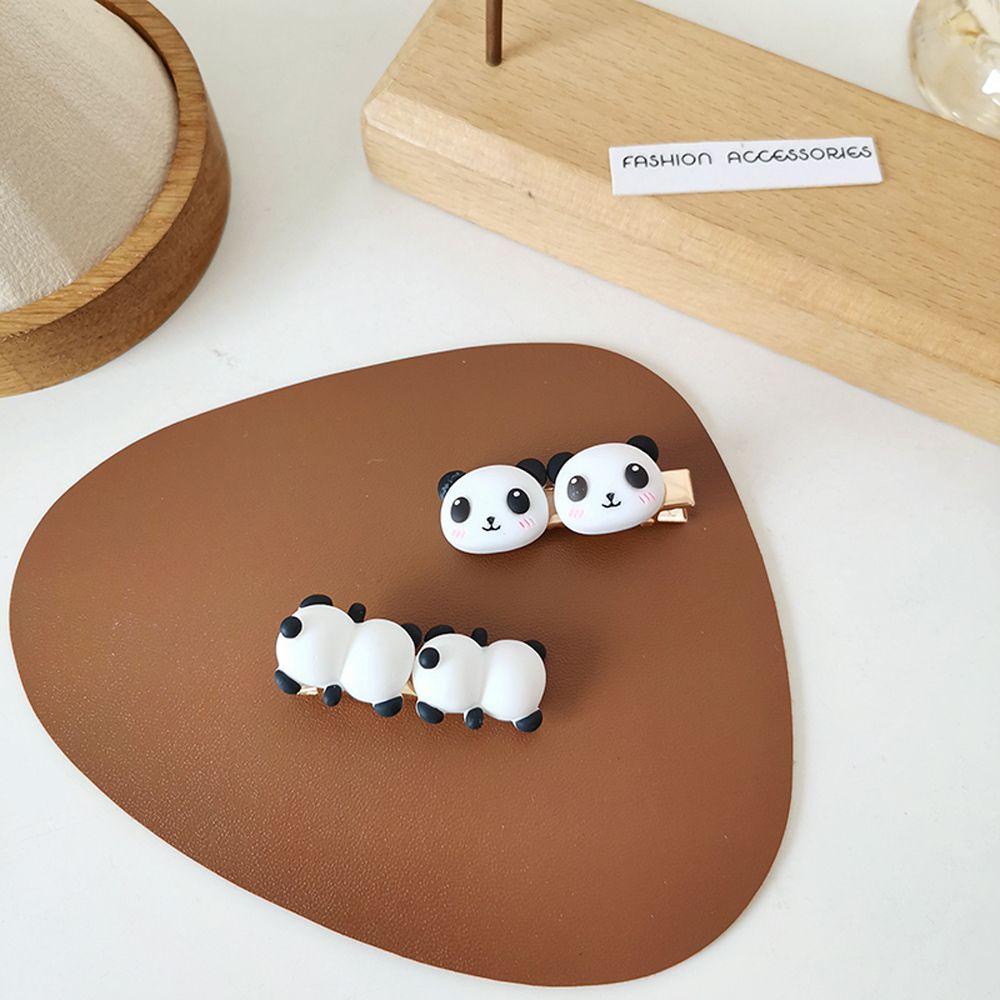 Kẹp Tóc Hình Gấu Trúc Dễ Thương Phong Cách Nhật Bản