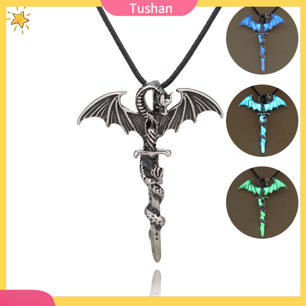 vòng cổ Mặt Hình Thánh Giá Phát Sáng Phong Cách Vintage