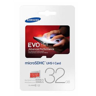 Thẻ Nhớ MicroSDHC Samsung EVO Plus 32GB 80MB/s