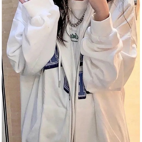 【Yuki】ÁO KHÓAC NỈ HOODIE FORM RỘNG CÁ TÍNH | BigBuy360 - bigbuy360.vn