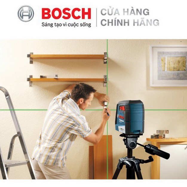 [HÀNG CHÍNH HÃNG] Máy Cân Mực Laser Bosch GLL 30 G Professional (Tia Xanh)