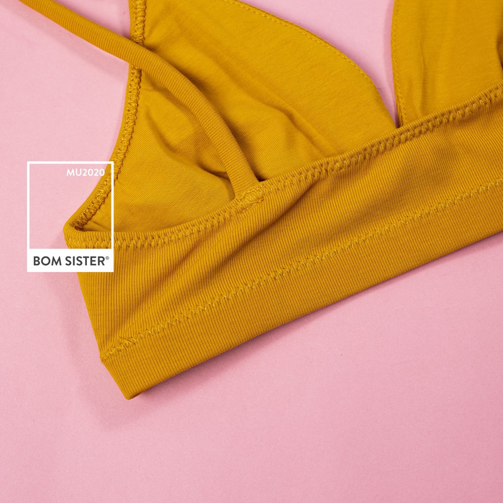 [Mã FARSBRBOM1 giảm 10% đơn 99K] Áo Lót Không Mút Cotton Không Gọng Có Thể Nhét Mút BOM SISTER MU2020 | BigBuy360 - bigbuy360.vn