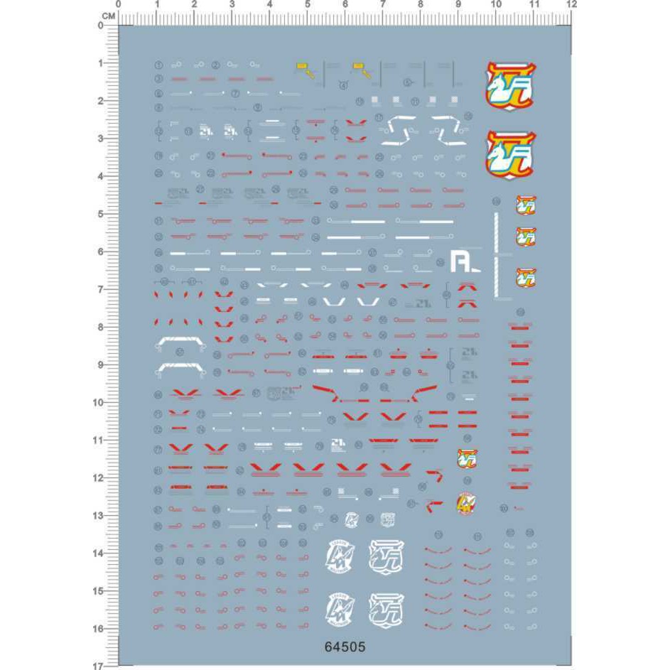 Decal nước dán mô hình MG HG Victory gundam V2 V2AB các loại - Water sticker