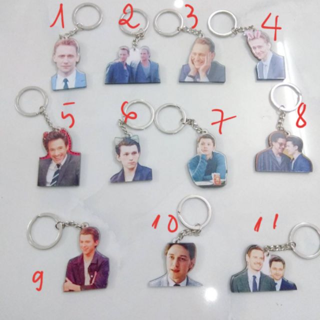 Móc khóa  Thorki, Robert, Peter Parker, Cherik.v.v.v