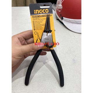 Kềm mở phe vòng ngoài mũi thẳng 7"/180mm ingco hccp011801