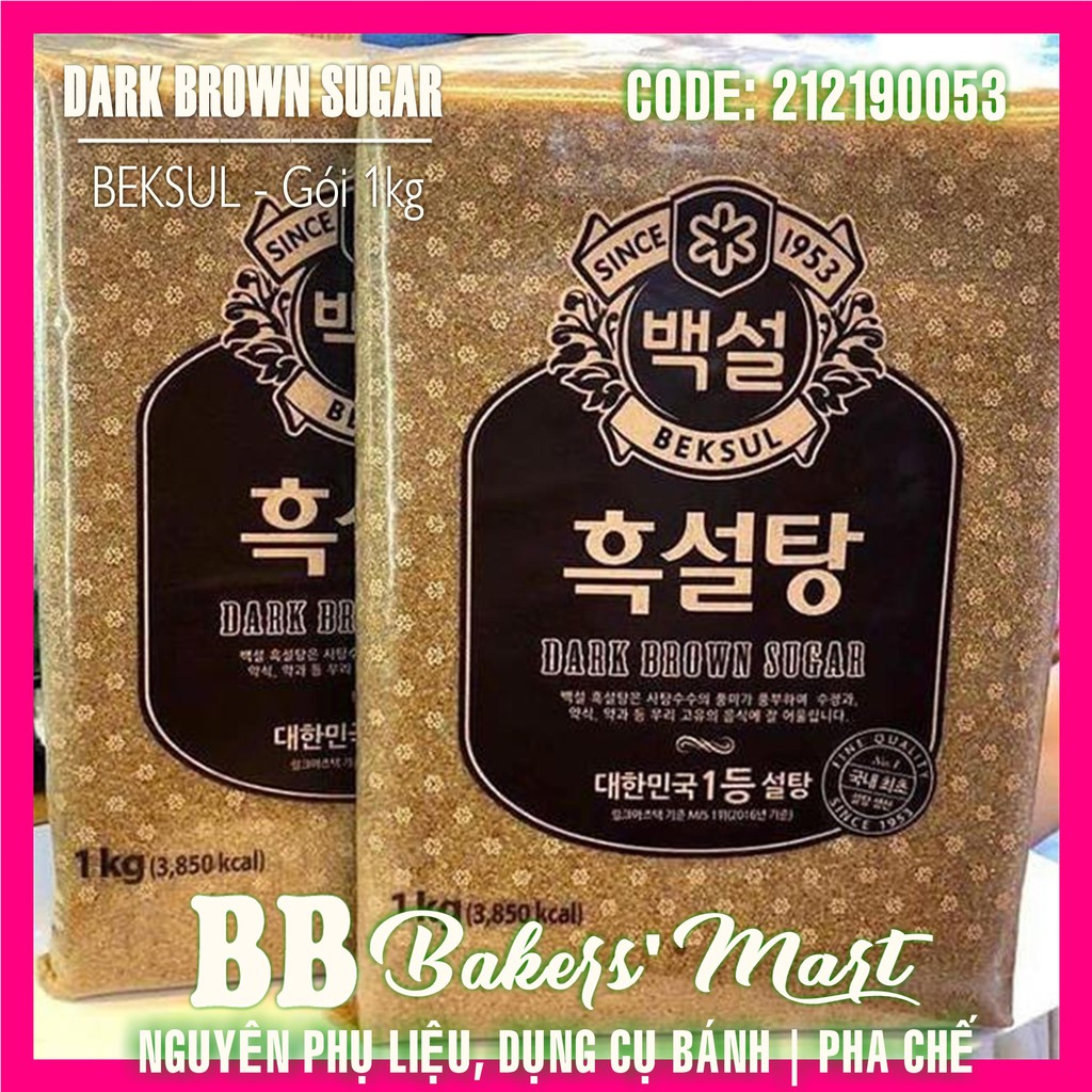 Đường đen Hàn Quốc BEKSUL - 1kg