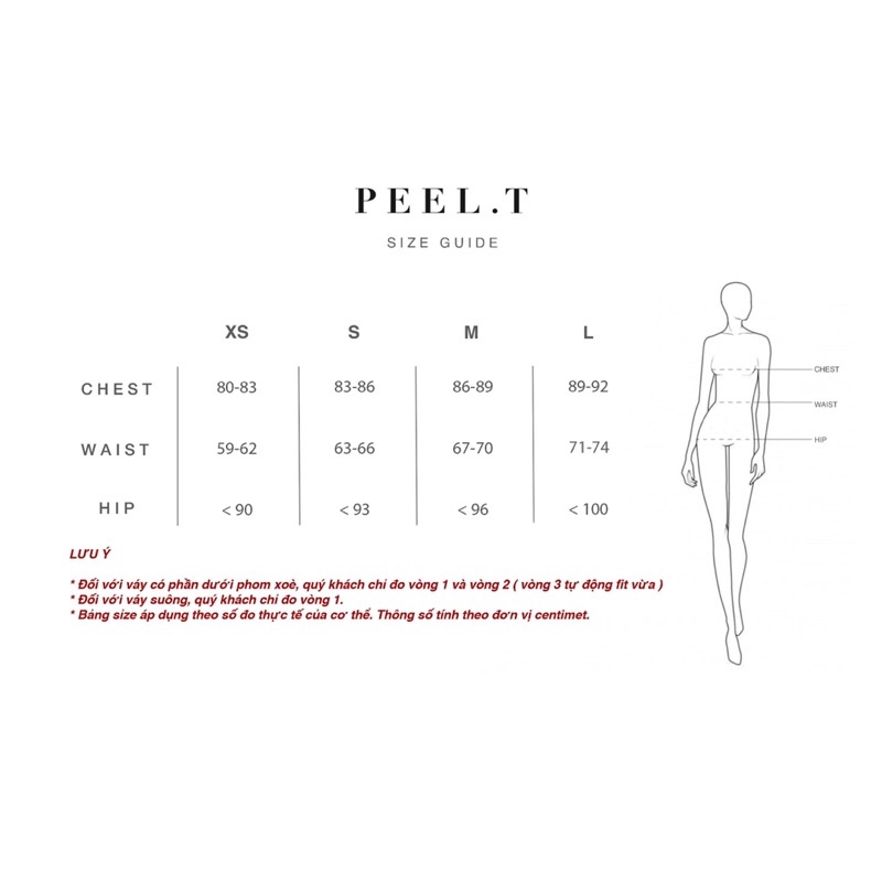 PEEL.T - Full Set - Áo Leila, váy Amity trắng đen đi chơi , dự tiệc, công sở