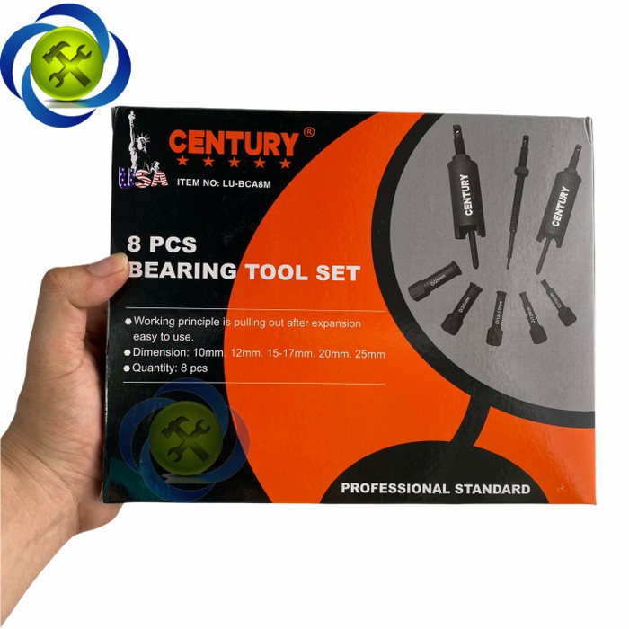 Cảo bạc đạn trong Century LU-BCA8M (10mm -25mm ) 8 chi tiết