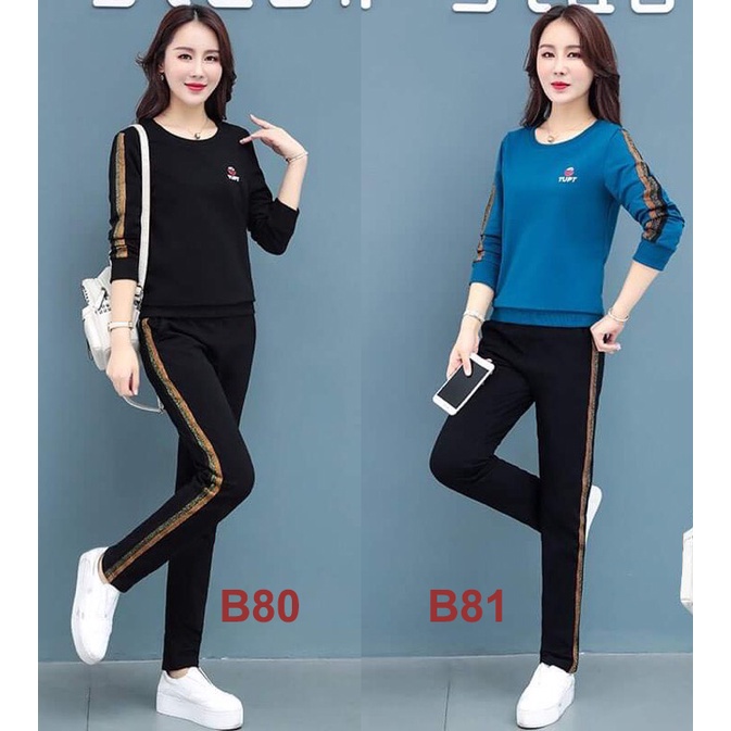 Bộ đồ thể thao nữ trẻ trung, năng động