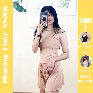 Đồ bộ nữ phương thúy vnxk - đồ bộ mặc nhà chất len tăm mát mịn siêu xinh