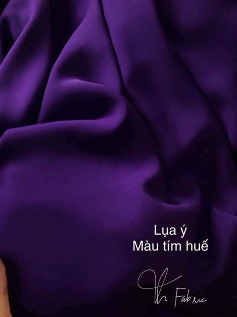 Vải áo dài màu trơn