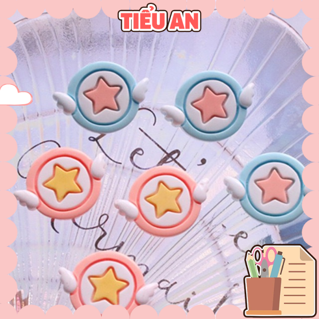Charm (C73) slime/ Dụng Cụ Charm Trang Trí [Ko Keo &amp; Nút] Hình Thuỷ thủ mặt trăng (2.0 cm) - 01 Cái