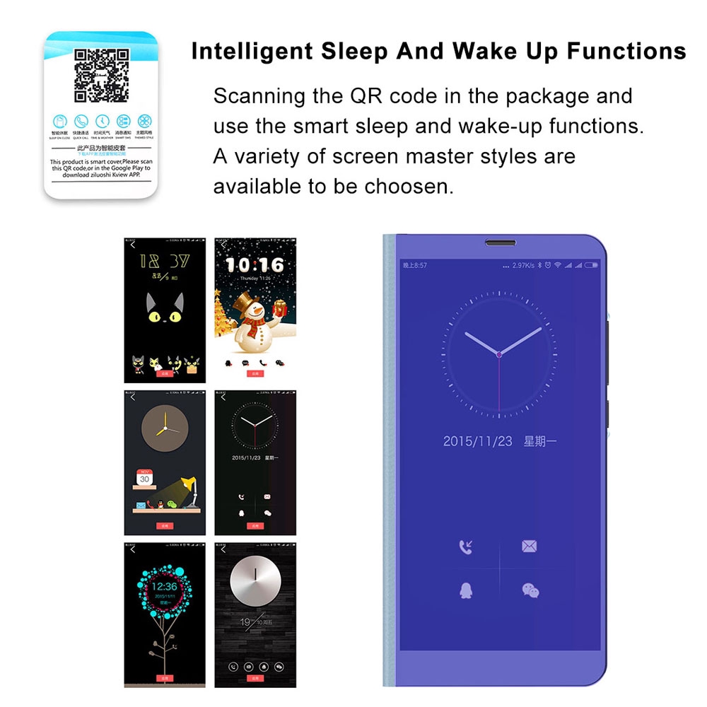 Bao da điện thoại nắp gập mặt gương thông minh cho Sumsung Galaxy A01 A11 A21 A31 A41 A70E Note 10 Lite S10 Lite | BigBuy360 - bigbuy360.vn