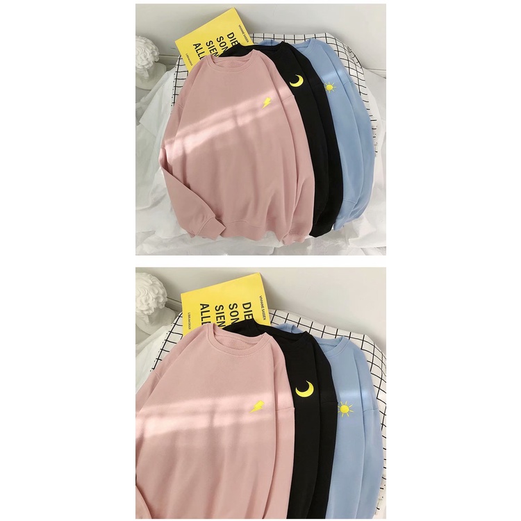 Asonir dáng rộng size lớn in hình phong cách Hàn Quốc cho nam 5 màu tùy chọn size M-5Xl