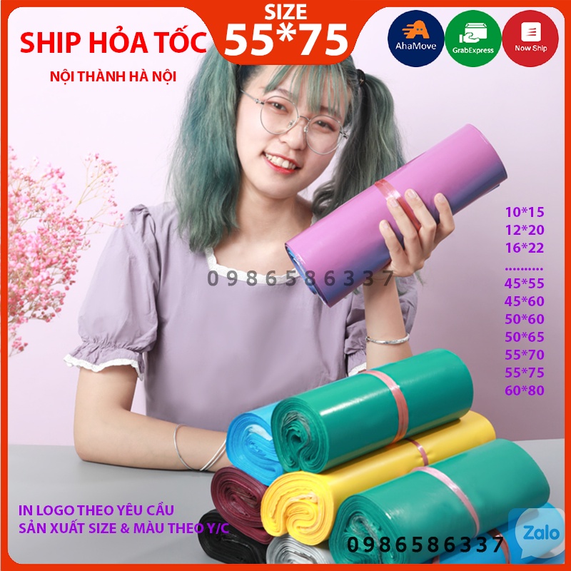 55x75 Bao Đóng Gói Hàng Cỡ To Ba Lô Va Ly Túi Đóng Gói Chăn Ga Gối Đệm, Bì Nilon Bọc Đơn Hàng Sỉ Bán Buôn iZamo