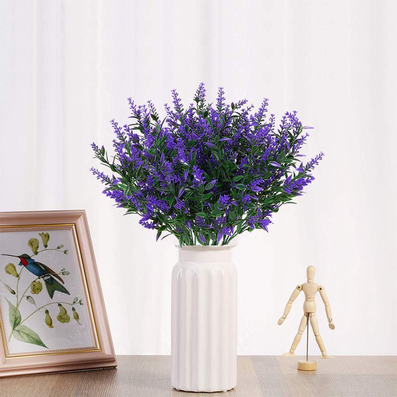 Lịch sử giá Bó hoa oải hương giả 6 nhánh dùng trang trí cập nhật 1/2023 - BeeCost