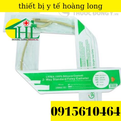 HỘP 10 DÂY THÔNG TIỂU 2 NHÁNH FOLEY GREETMED 12Fr, 14Fr, 16Fr, 18Fr, 20Fr, 22Fr