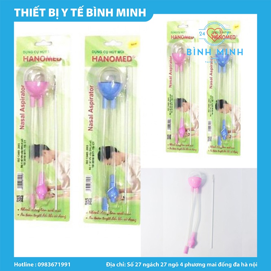 Dụng cụ hút mũi dây cho bé Hanomed