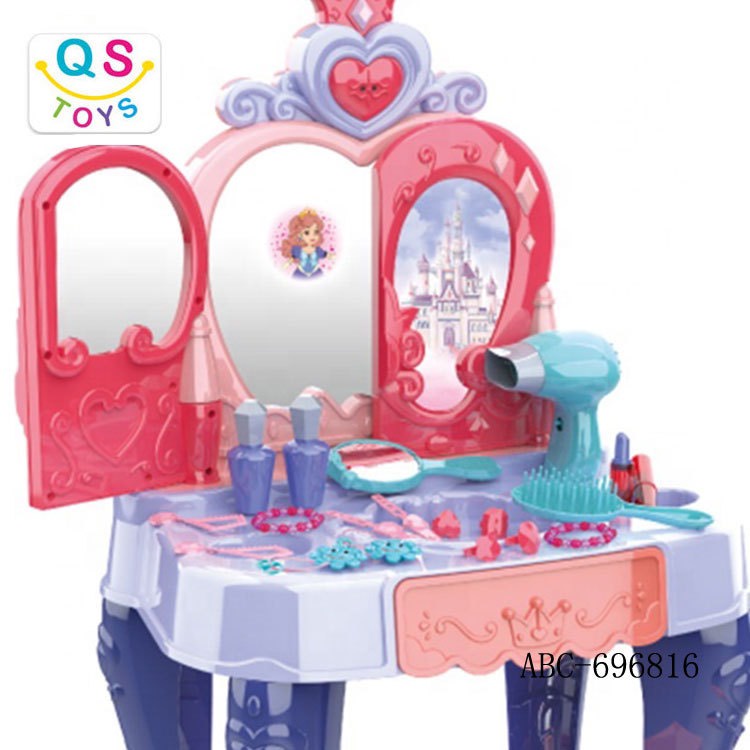 Bàn trang điểm đồ chơi cho bé 2 cửa