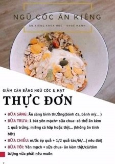 Ngũ cốc Hoa quả sấy khô