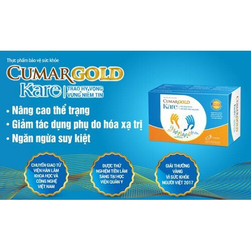 CUMARGOLD KARE - Dành cho bệnh nhân ung bướu [Cumagold]