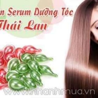 Combo 10 vien SERUM dưỡng tóc menas thái lan