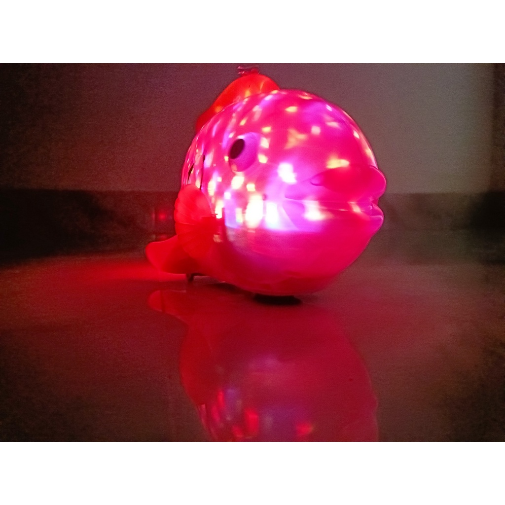 Đèn lồng trung thu cá chép cỡ đại Lồng đèn chạy pin có nhạc đèn led 3d vẫy đuôi bơi lượn trên cạn như cá thật