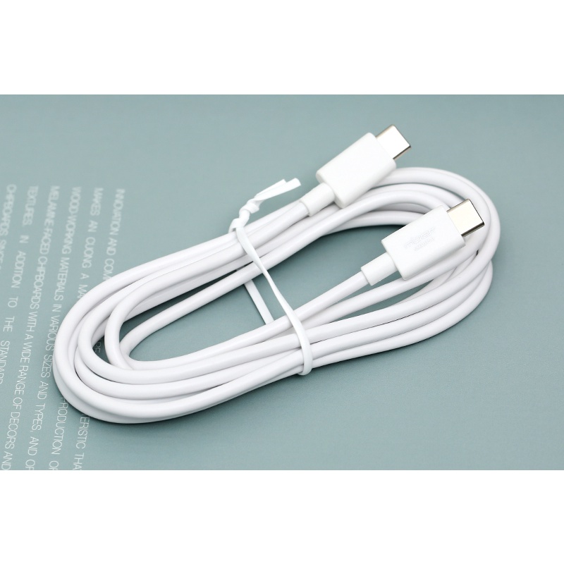 Cáp Type C - Type C 2m Mbest SMXU75 Trắng ( Like New )