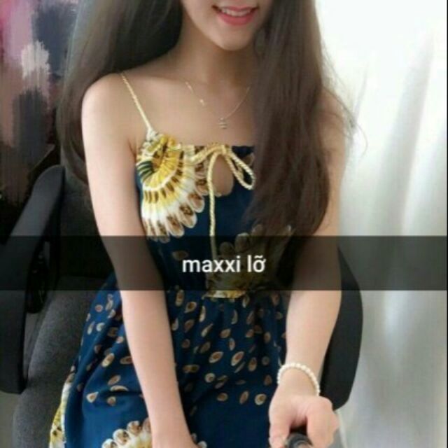 Đầm maxi lỡ.