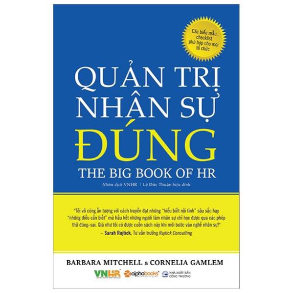 Sách - Quản Trị Nhân Sự Đúng