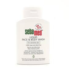 Sữa rửa mặt và tắm toàn thân cho da nhạy cảm Sebamed pH5.5 Liquid Face Body Wash 50ml