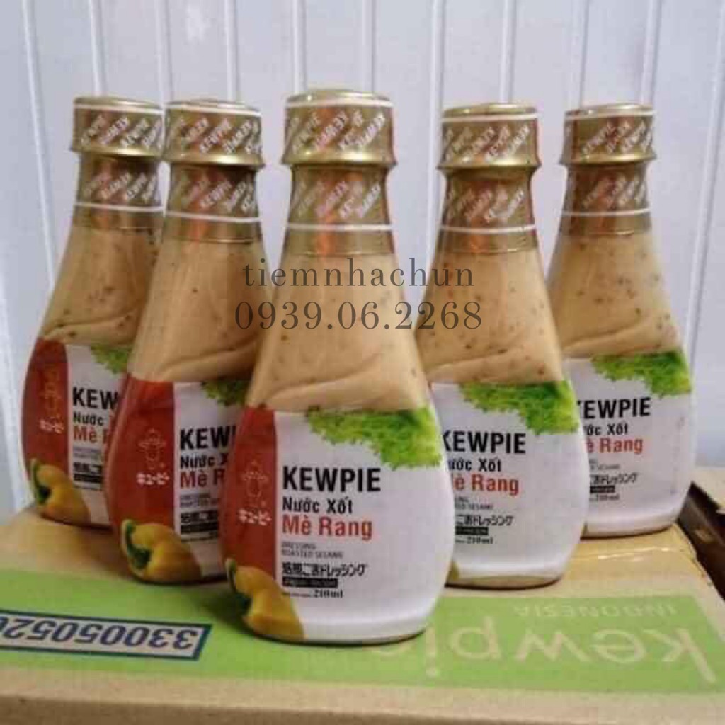 [DATE 7/2022] Nước Xốt Mè Rang Kewpie chai 210ml