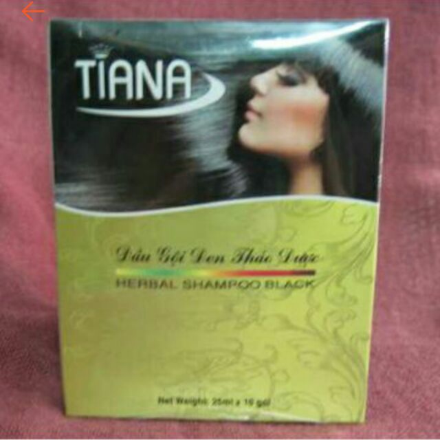 Combo 5 hộp gội đen tiana
