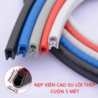 [Giảm giá]  Cuộn Gioăng lõi thép trang trí bảo vệ xe ô tô mới 2020