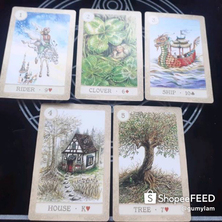 Gumylam GIÁ SIU HẠT DẺ Bộ Bài Tarot Fairy Tale Lenormand (đợt cuối)