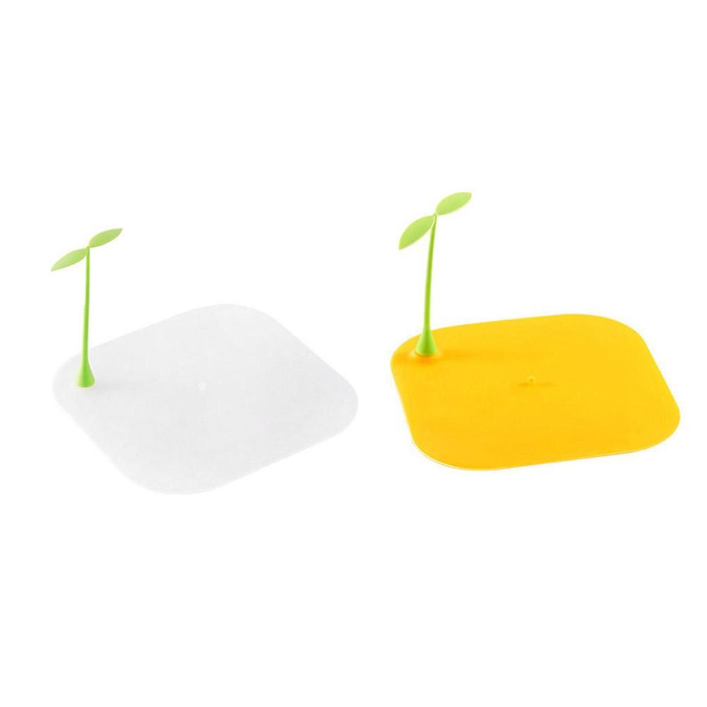 1 Nắp Đậy Cống Thoát Nước Nhà Tắm / Bếp Khử Mùi Bằng Silicon Hình Hạt Đậu Dễ Thương