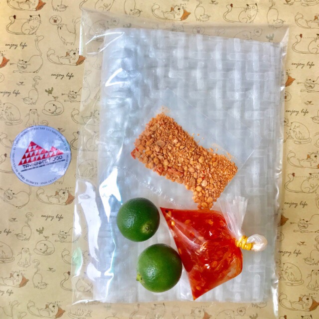 50 bịch Bánh tráng siêu mỏng tắc ớt siêu cay - Nguyệt Như