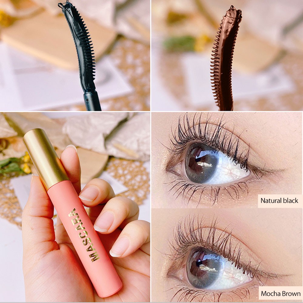 Mascara Chuốt Mi Cong Tự Nhiên Lâu Trôi Không Thấm Nước Chống Nhòe