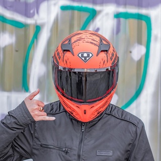 Mũ Fullface YOHE 978 Plus đỏ đen
