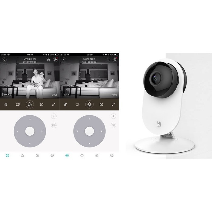 Bộ Đàm Xiaomi Yihome Xiaoyi Cctv Wifi Yi 1080p Chất Lượng Cao