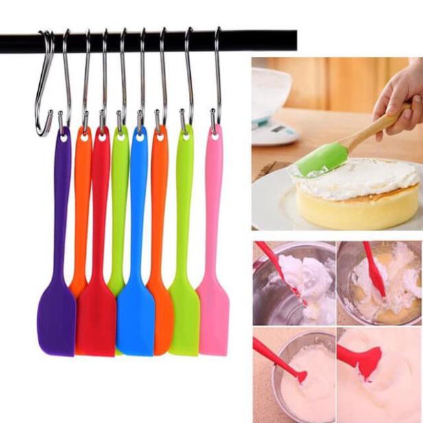 [Giao hỏa tốc Hà Nội] Spatula - Phới silicon - Phới dẹt hàng loại 1