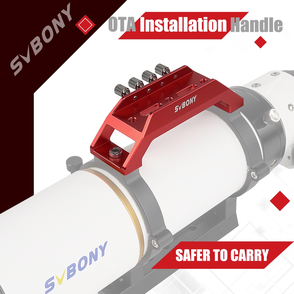 Giá Đỡ Kính Thiên Văn SVBONY SV211 135mm Có Tay Cầm Để Lắp Đặt Ống Nhòm Quang Học