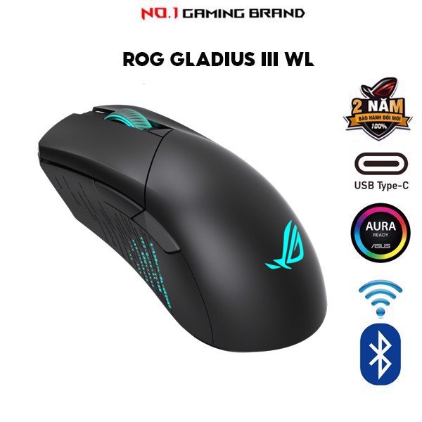 Chuột Gaming ASUS ROG Gladius III Wireless