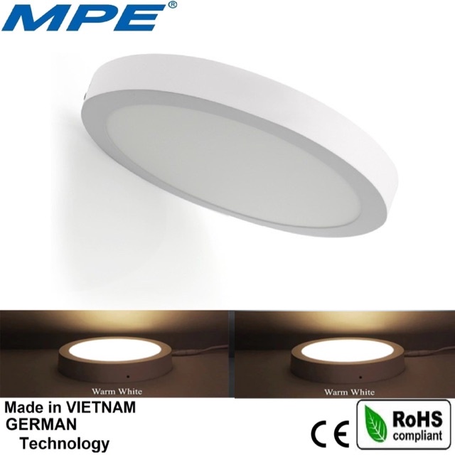 Đèn led nổi MPE ánh sáng vàng BẢO HÀNH 2 NĂM ĐỔI MỚI