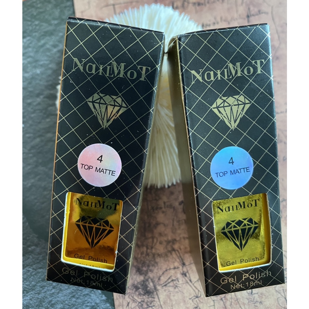 Top lỳ , top nhám không bám bôt kim loại chai 18ml