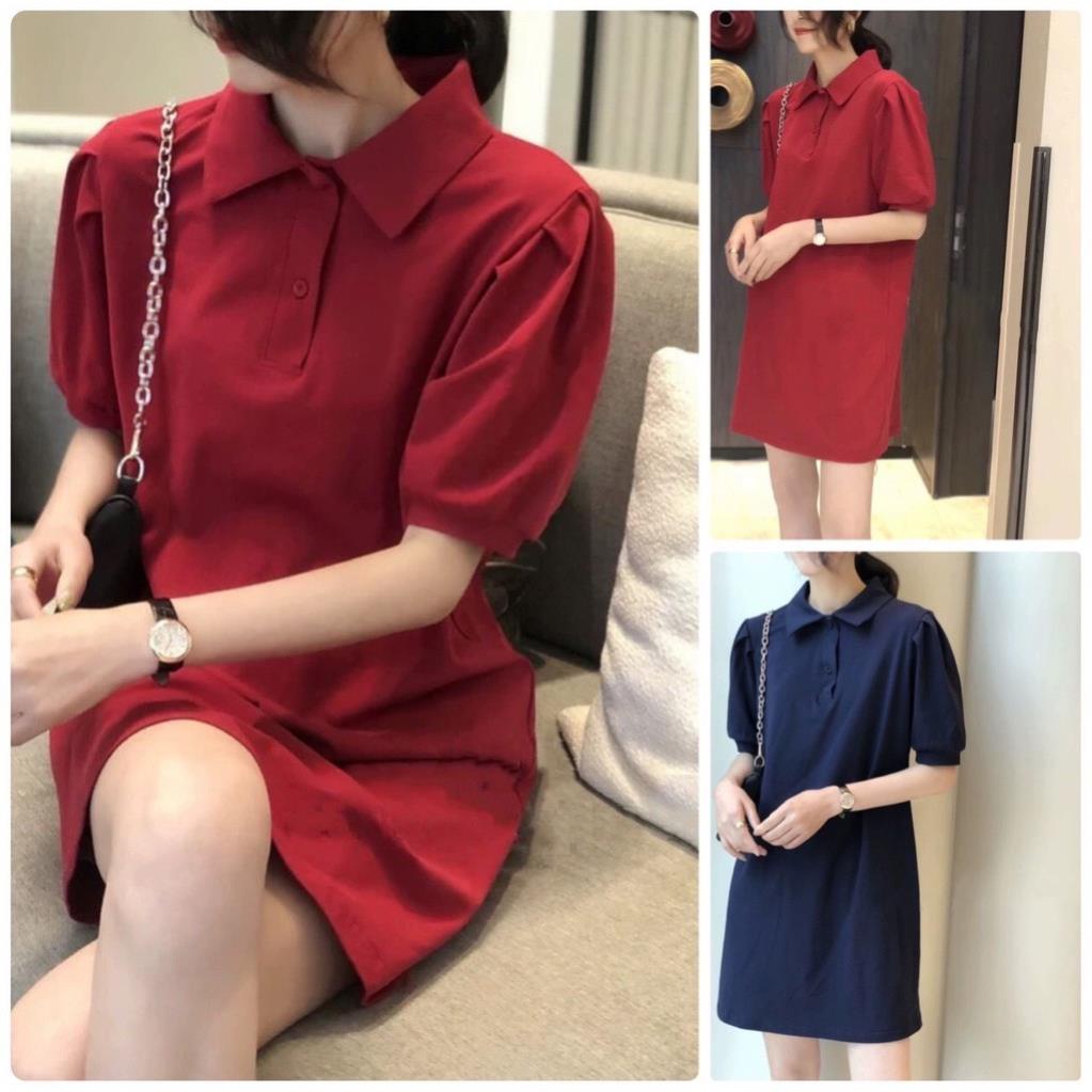 A Đầm Váy Công Sở Dáng Suông Hàng Xuất Khẩu Chất Da Cá Sấu Mềm Mịn, Dễ Mặc, Dễ Phối Đồ