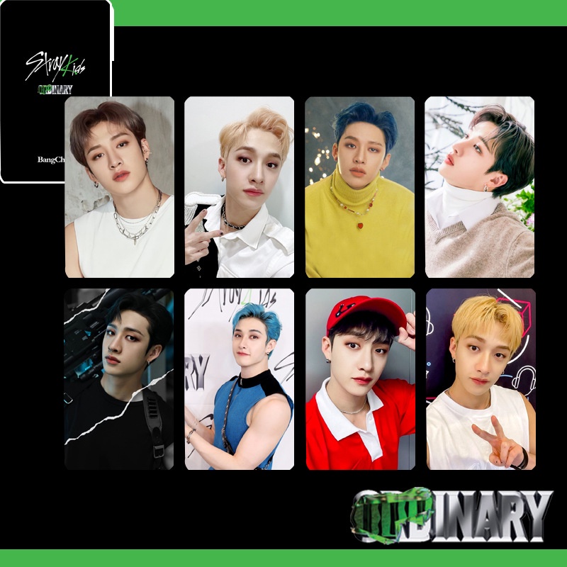 Bộ Sưu Tập Thẻ Ảnh Nhóm Nhạc Kpop Stray Kids Độc Đáo